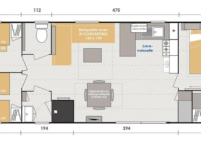 Campingplatz Dans Un Domaine A Litteau